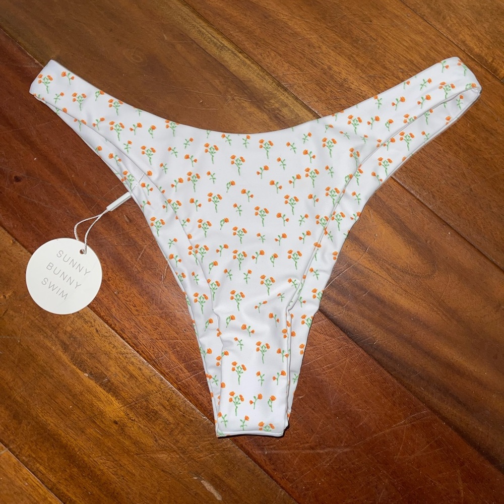 Swim Bunny High Cut Cheeky Bottoms